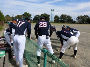 小谷と菊川の軟式野球試合画像5