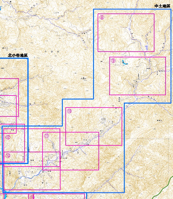 中土地区の全体図