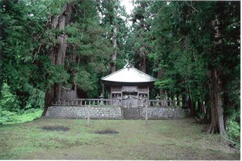 黒川諏訪神社 社叢