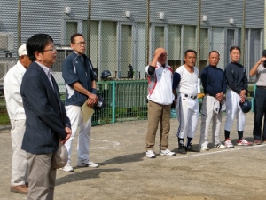小谷と菊川の軟式野球試合画像2