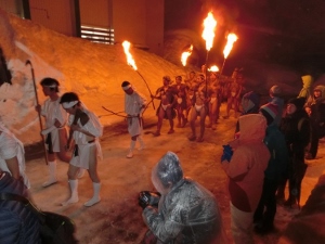 雪と火の祭り2018画像1