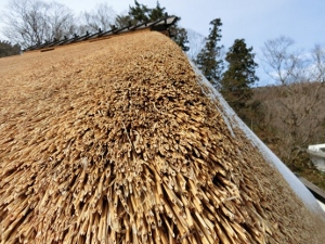 小谷村郷土館の屋根画像2